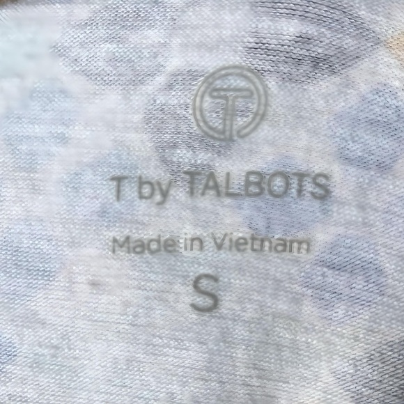 Talbots Multicolor Athletic Short Sleeve Tee - Picture 2 of 4